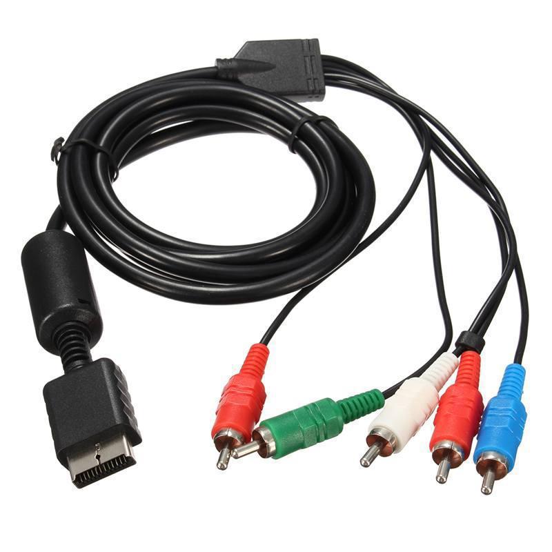 Cabo Vídeo Componente Ps2 Ps3 Alta Definição Tv Hdtv Led Lcd