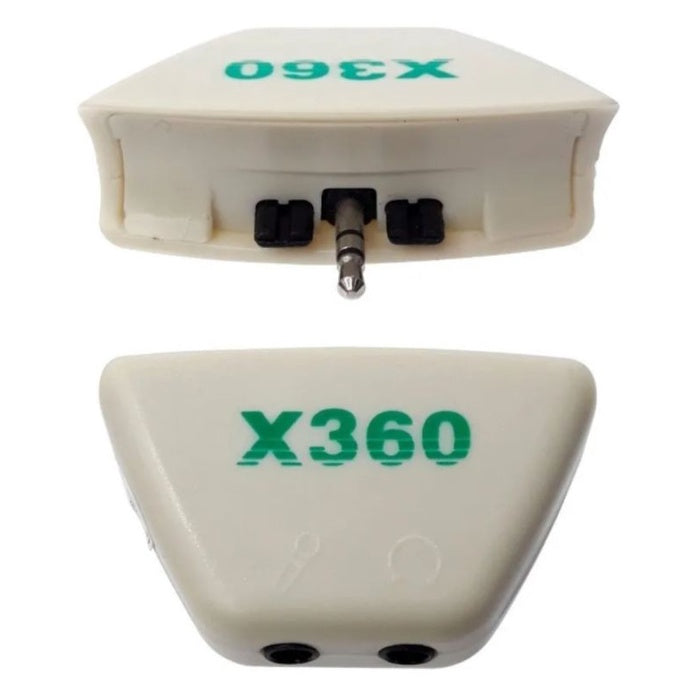 Adaptador Conversor De Fone De Ouvido E Mic Para Xbox 360