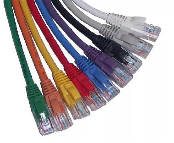 Cabo Rede 2M Cat6 Giga 10/100/1000 Mbps Montado Patch Cord