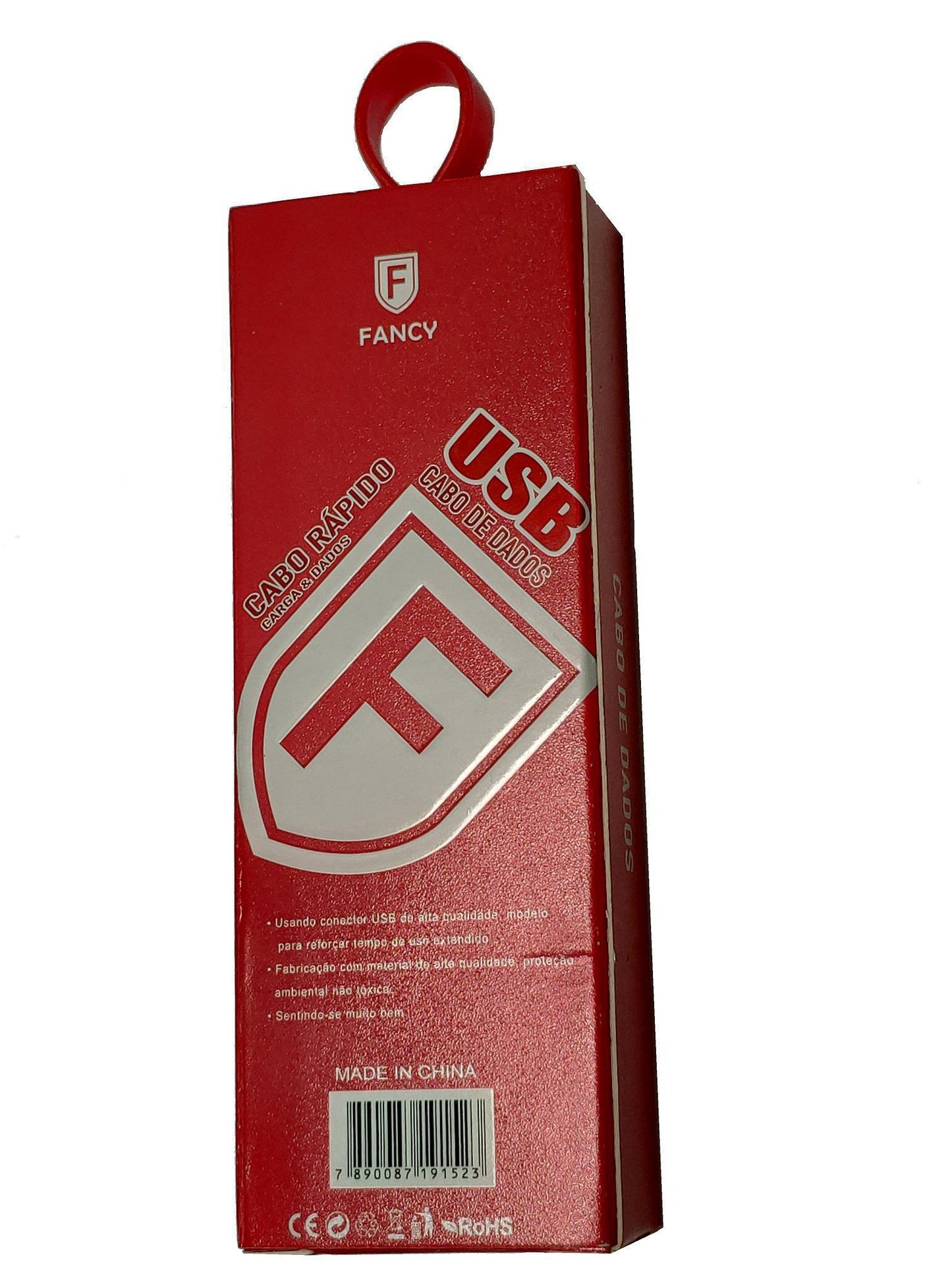 Cabo Usb Dados Carregador Rápido Android Micro Usb V8 1Metro