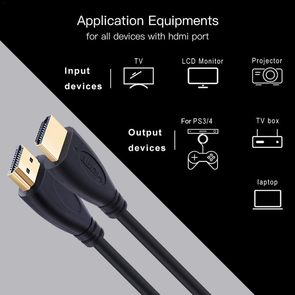Cabo Hdmi 2 Metros 1,8/2M 1080P Fullhd Alta Resolucao Hd