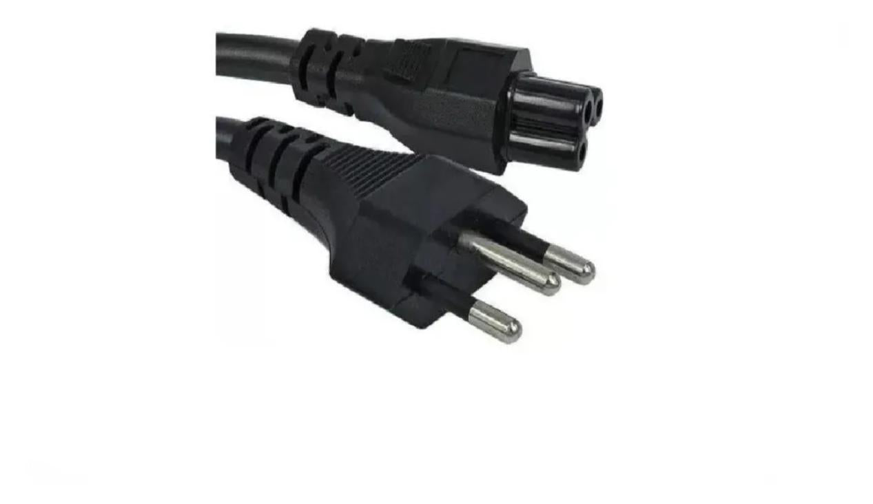 Cabo De Força Energia Tripolar 3 Pinos Tipo Fonte Notebook