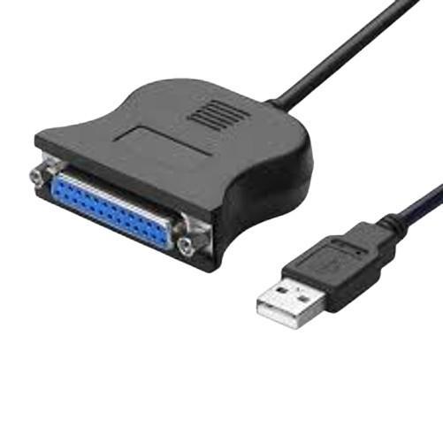 Cabo Usb Paralelo Db25 Femea Não Centronics
