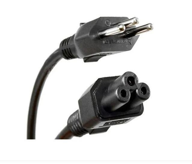 Cabo Força Energia Tripolar 3 Pinos Tipo Fonte Notebook Tv