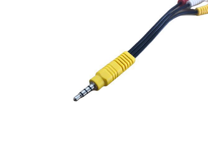 Cabo P2 Com 3 Rca (Av) Femea P2 Para Áudio Vídeo Tv
