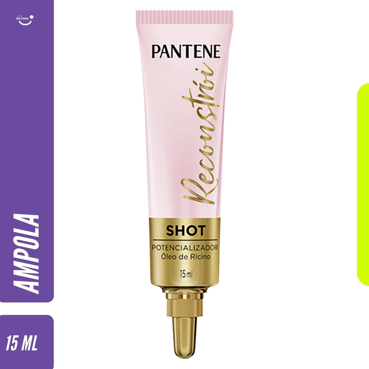 Ampola Pantene Shot Reconstrói 15Ml