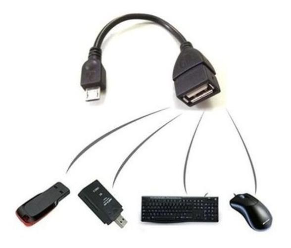 Cabo Otg Micro Usb V8