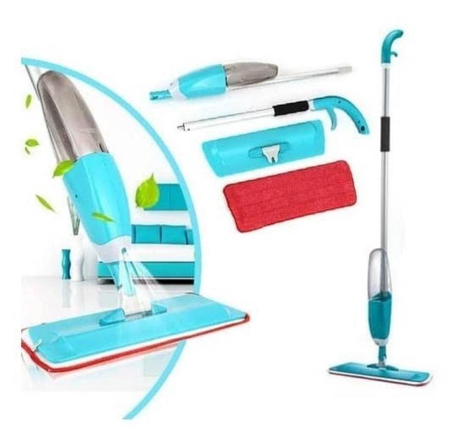 Rodo Mágico Mop Spray Refil Microfibra Com Reservatório