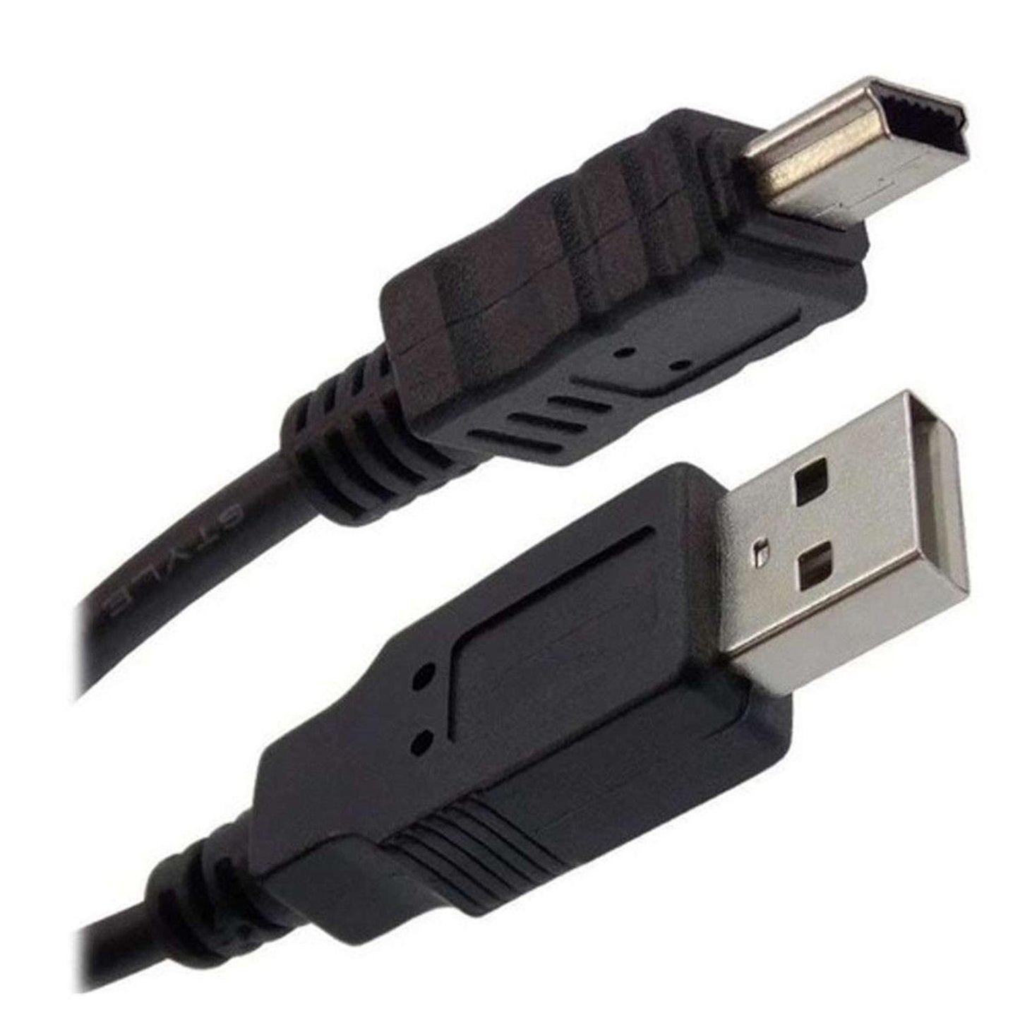 Cabo Mini Usb V3 5 Pinos Dados + Carga 1.2M Universal