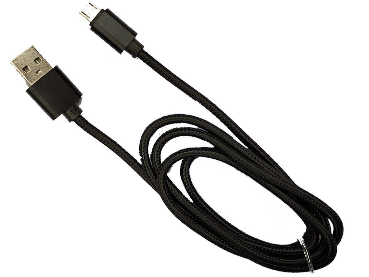 Cabo Micro Usb x Usb 2.0 1 Metro Nylon Preto