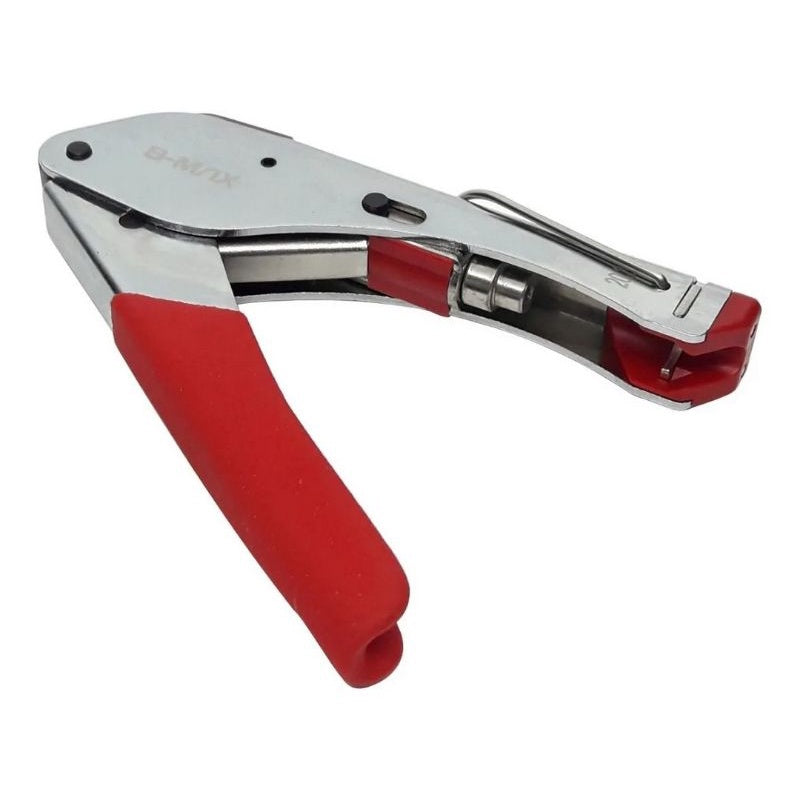 Alicate Crimpar Coaxial Rg6 + Decapador De Cabos