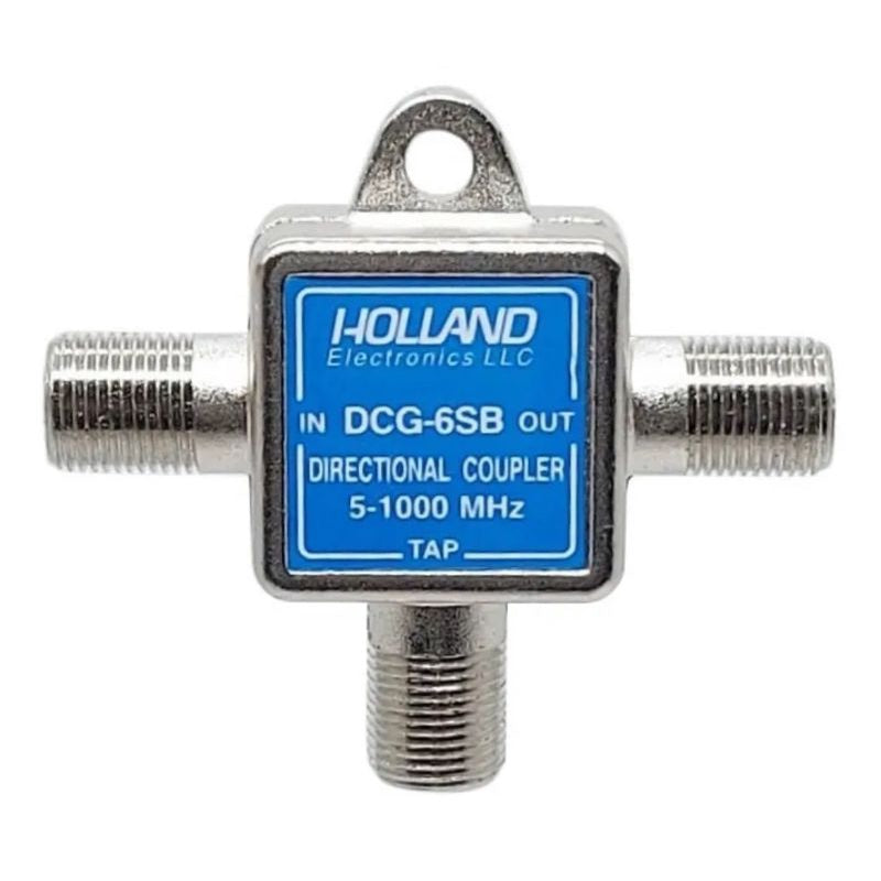 Tap Divisor 1x2 Holland Original 6db Net Tv + Nf 5-1000 Mhz