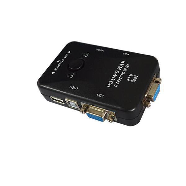 Switch Com USB 2.0 2 Saidas VGA KVM21UA HUB0019
