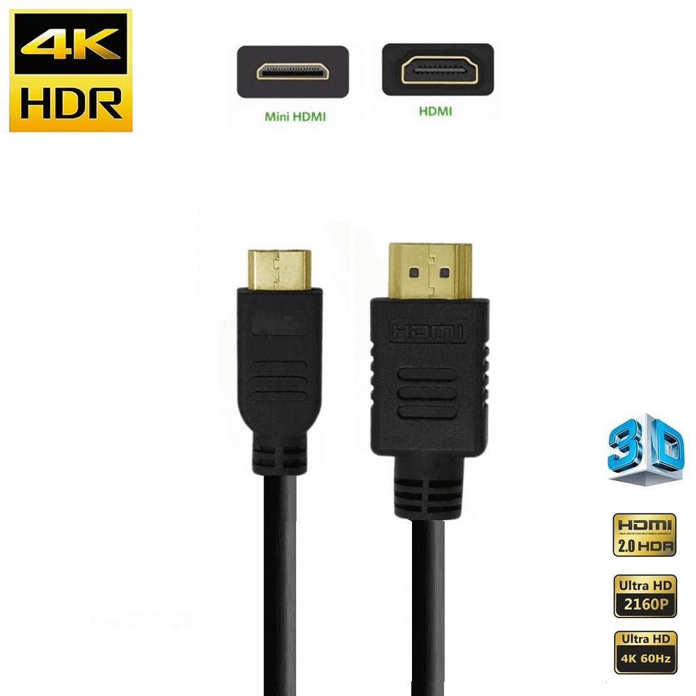 Cabo HDMI Mini Macho x Mini HDMI Macho 1.5 Metros Blindado