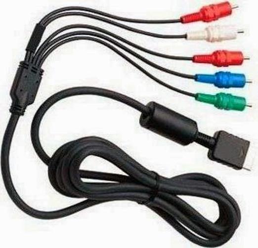 Cabo Vídeo Componente Ps2 Ps3 Alta Definição Tv Hdtv Led Lcd