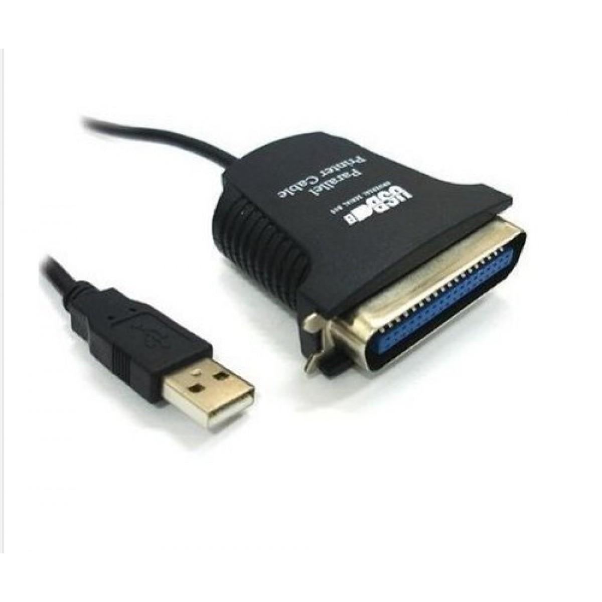 Cabo Paralelo Usb Adaptador Impressora 36Pin Homologação: