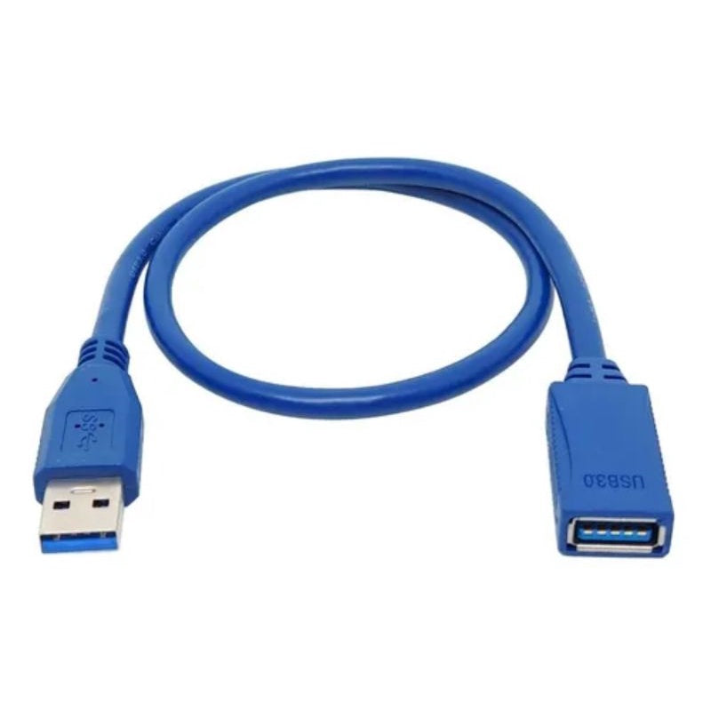 Cabo Extensor Usb 3.0 Curto 30 Cm Para Note Pc Hd Com Nf