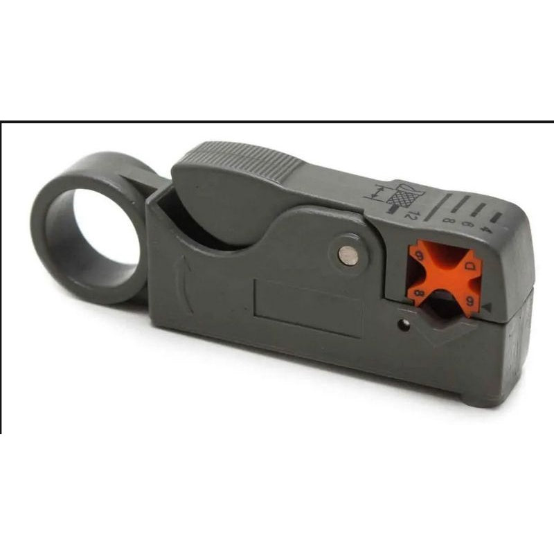 Alicate Decapador Para Descascar E Cortar Fios Cabos Utp Rg59