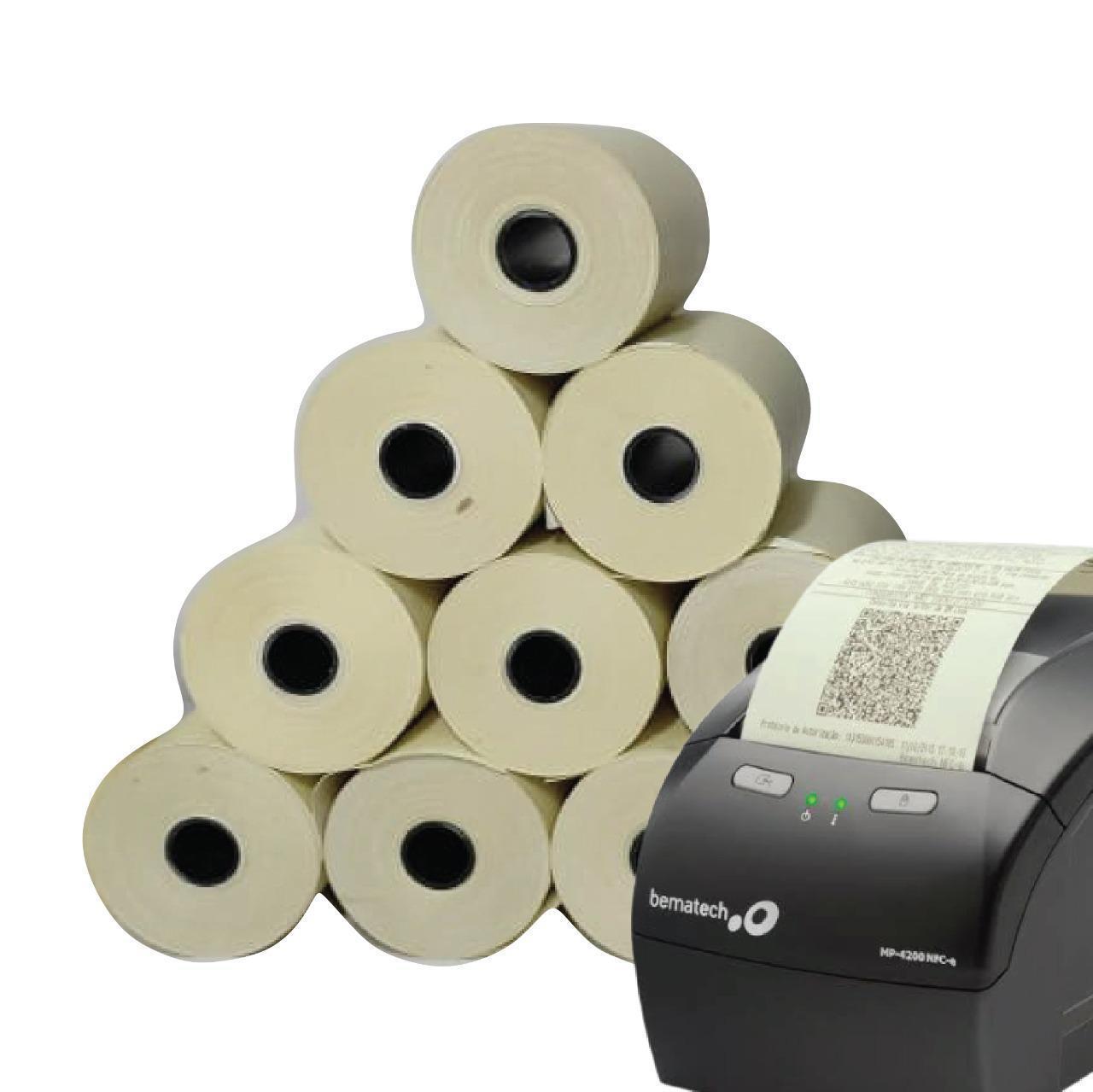Bobinas Térmica 80Mm 80X30 Bobina Cupom Impressora Pdv 30Un