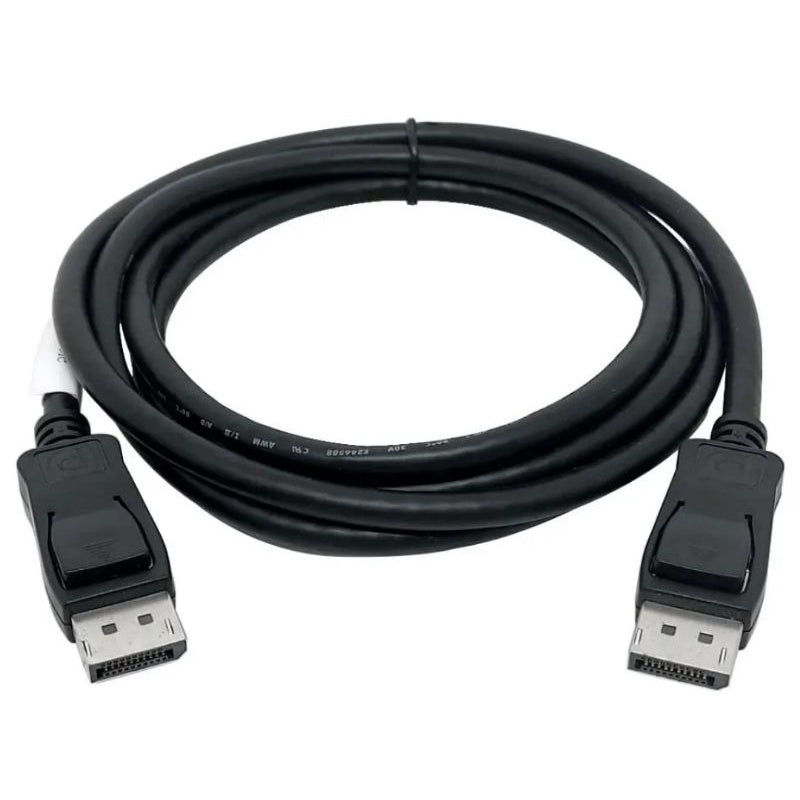 Cabo Para Placa De Vídeo Displayport Versão 1.2 4k 1.80 Mts