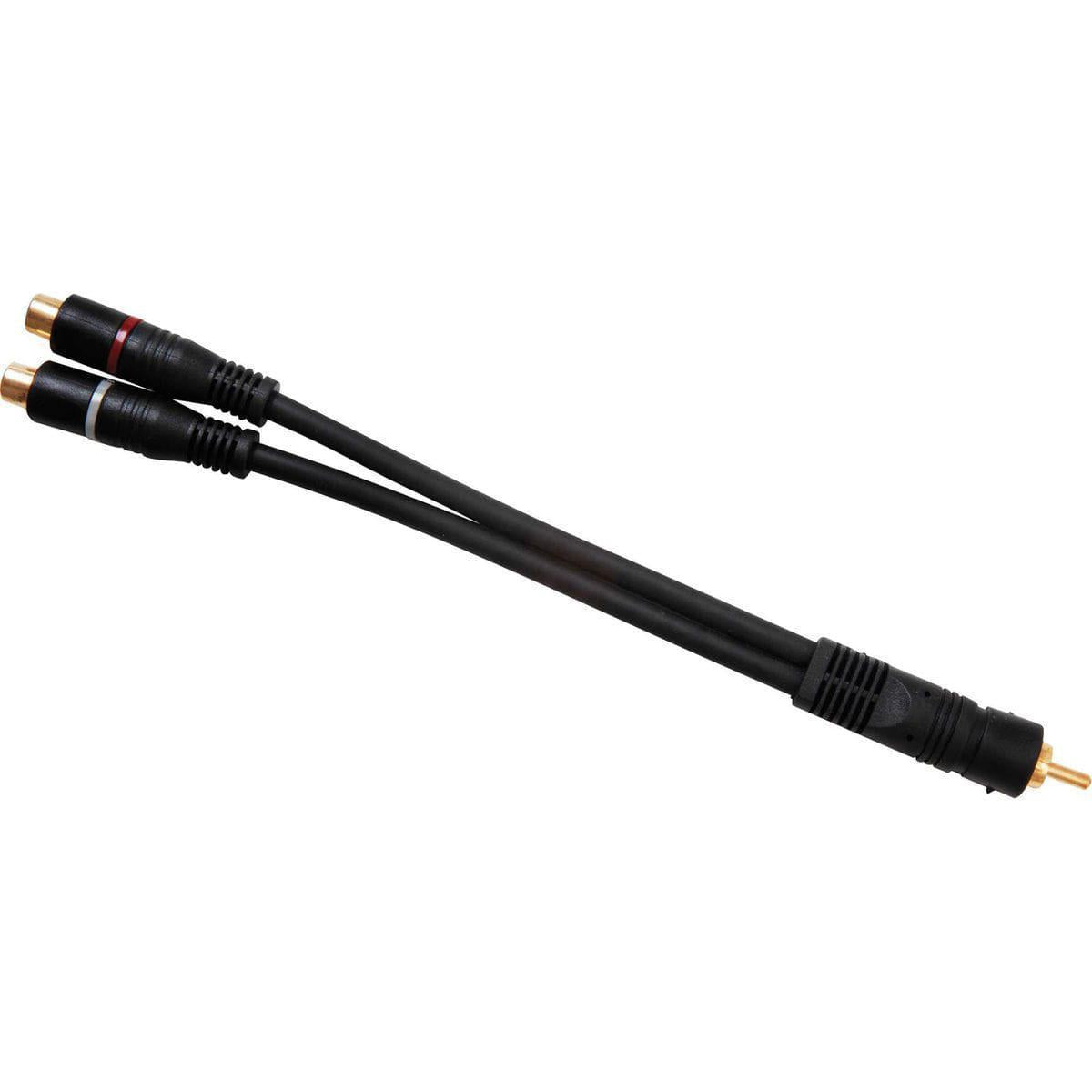 Cabo Y 2 Rca F X 1 Rca M 20Cm 4Mm Cbay0003 Preto Storm