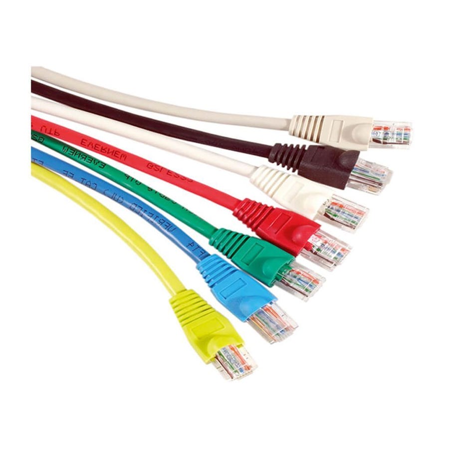 Cabo Rede 50 Centimetro Cat6 Giga 10/100/1000 Mbp Patch Cord