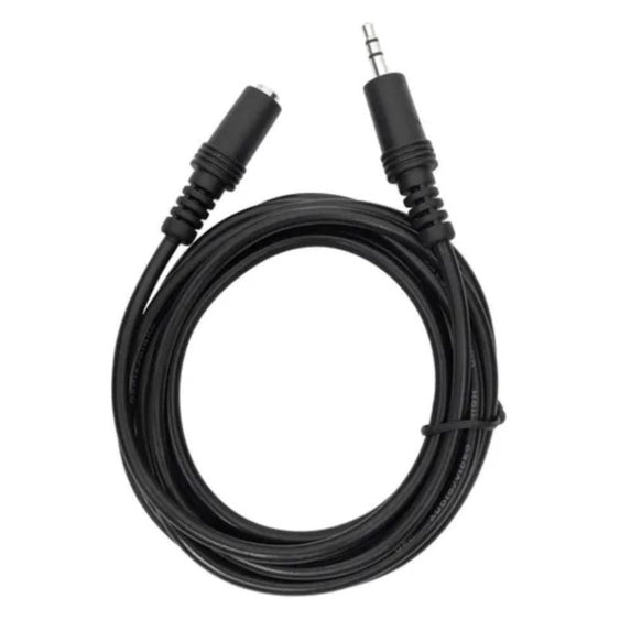 Cabo Extensor P2 Fone Áudio 3.5mm Estéreo 5 Mts Resistente