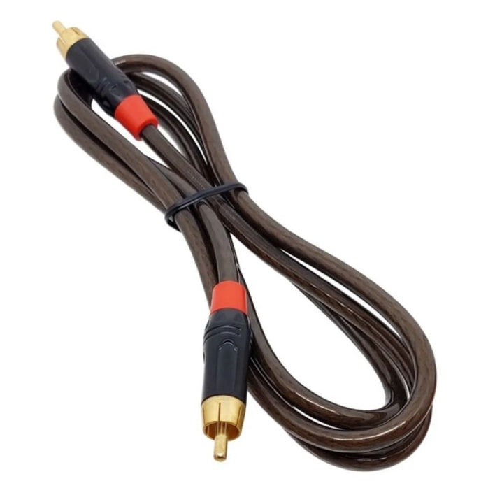 Cabo Especial Coaxial Digital Spdif Plug Metálico Reforçado