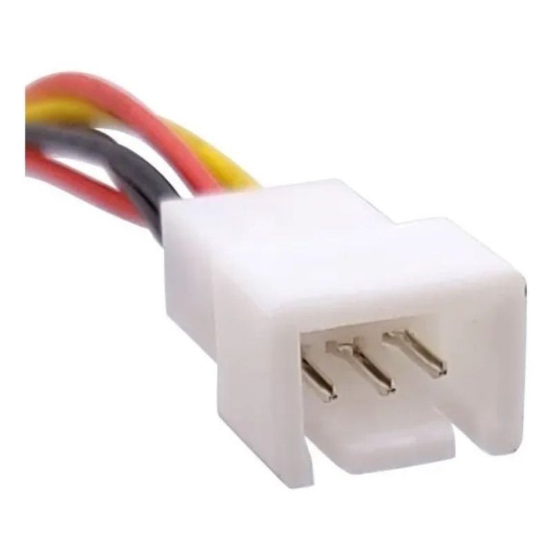 Cabo Splitter 1 Para 2 Fans Cooler 3 Pinos 18 Cm