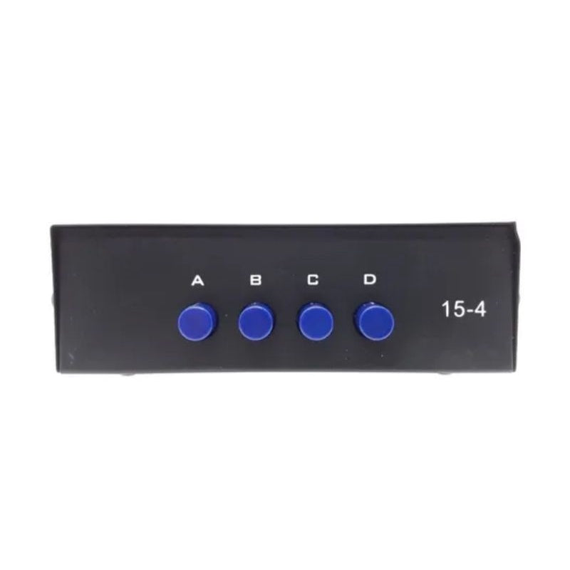Seletor Chaveador Switch Vga 1x4 Ou 4x1 Monitor (15-4)
