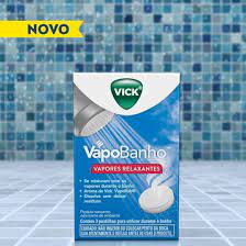 Vick Vapobanho 3 Pastilhas Vapores De Banho Spa Relaxante