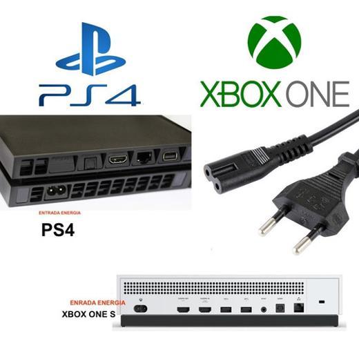 Cabo Energia Bipolar P/ Xbox One S  Ps4  E Tvs LG  Uj6300