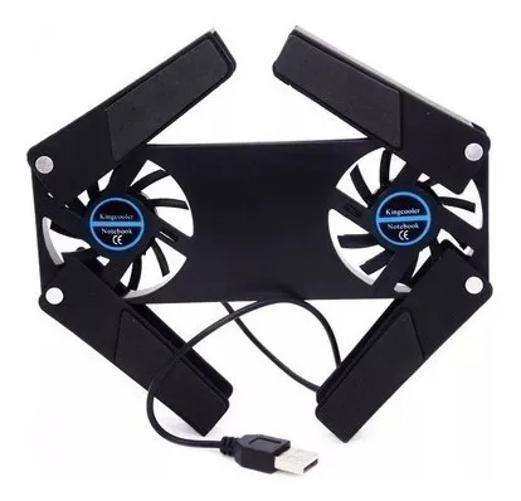 Suporte Base Notebook Com Cooler De Ventilação Usb Premium