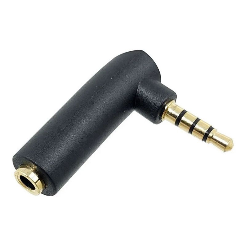 Adaptador 90° P Conector P3 Fone Headset 4 Vias No Controle