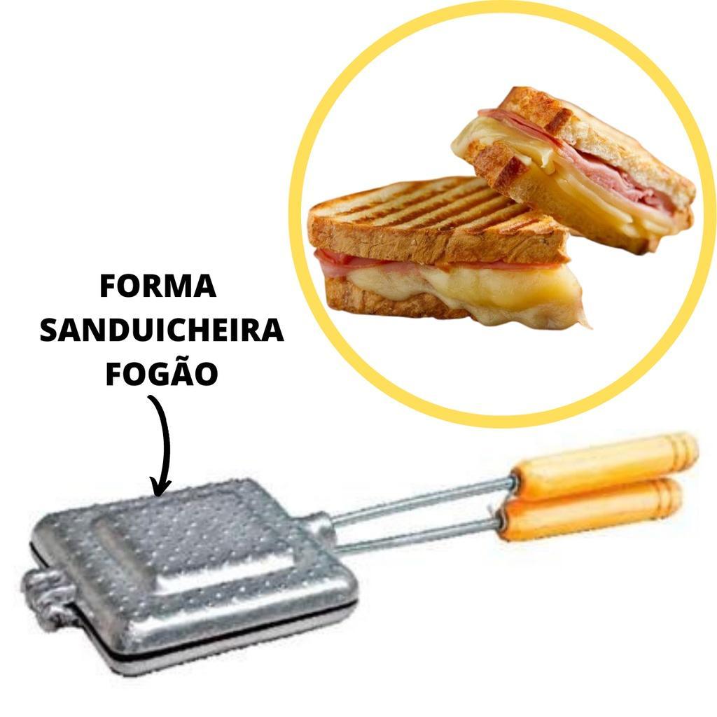 Sanduicheira Para 1 Sanduiche De Pão Forma Simples