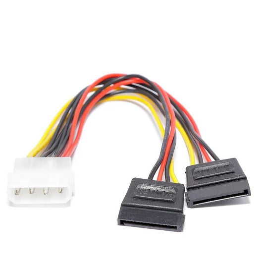 Cabo Sata Energia Y Com 2 Pontas Para Hd 25Cm