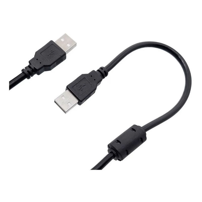 Cabo Usb X Usb (tipo A) 5 Mts Com Ferrite