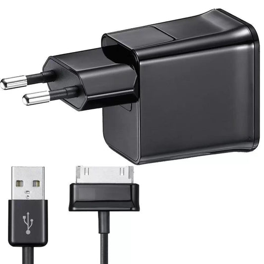 Cabo Usb + Carregador Bivolt Para Tablet Galaxy Tab P1000