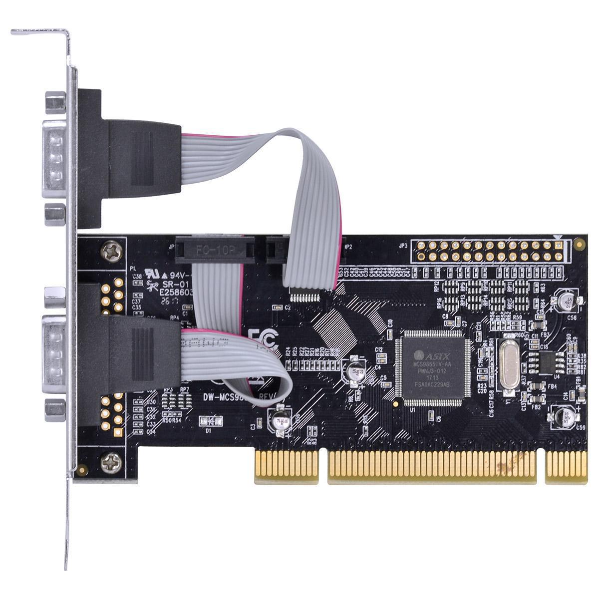 Placa Serial Com 2 Saidas Rs232, Rs485, Rs422 Ieee1284 Pci