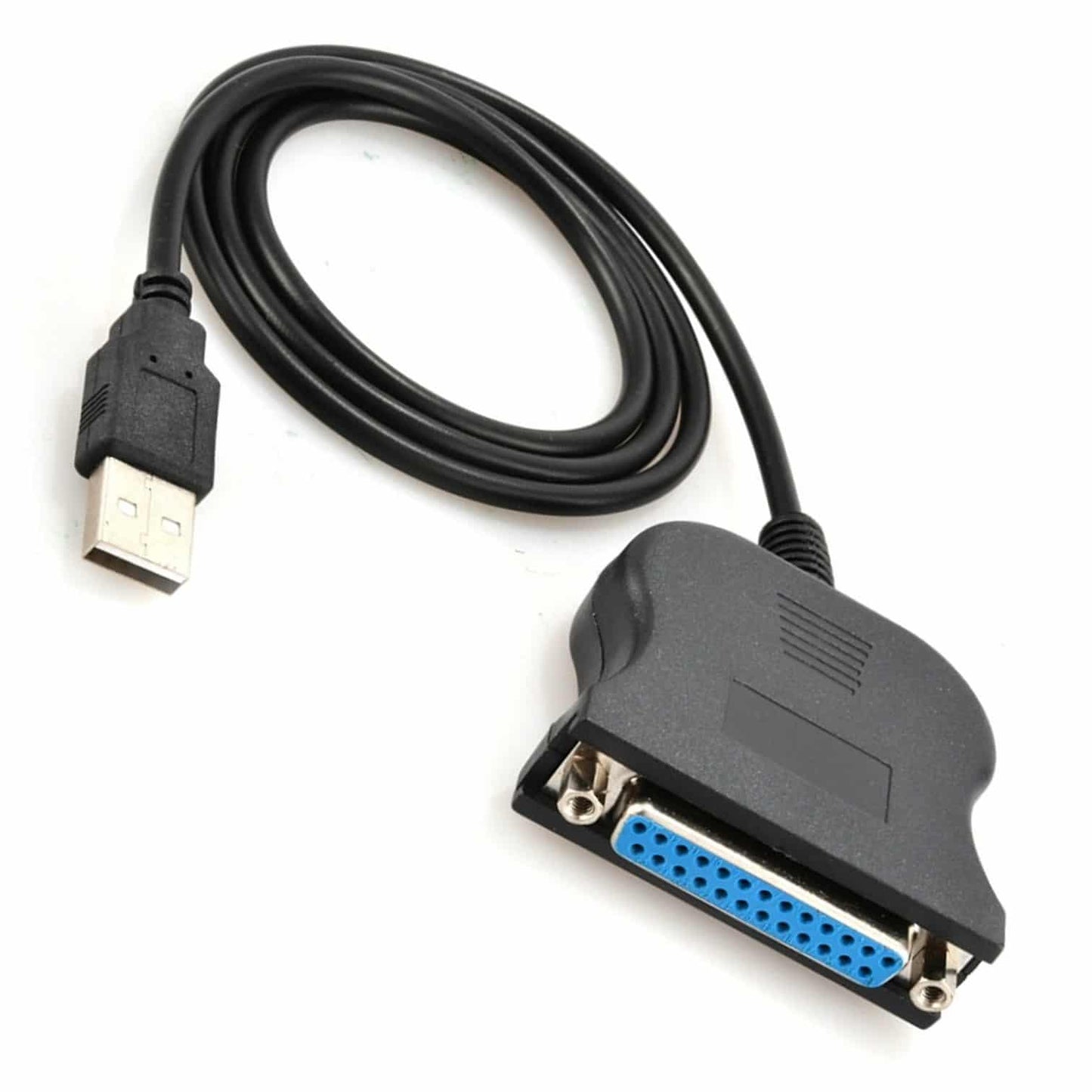 New Usb 2.0 To Db25 Female Port Print Converter Cable Lpt