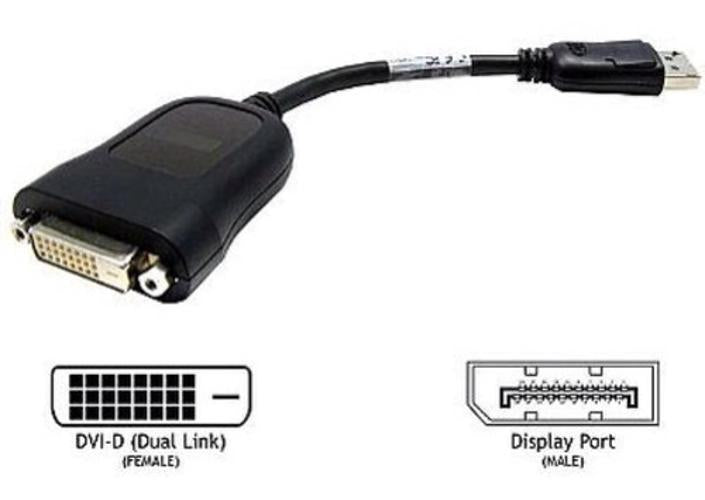 Adaptador Displayport M X Dvi-d F 24+1 75hz Full Hd 1080p