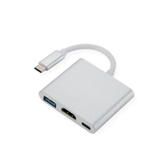 Cabo Adaptador Usbc 3.1 Tipoc Hdmi Usb Dex Thunderbolt 3.0