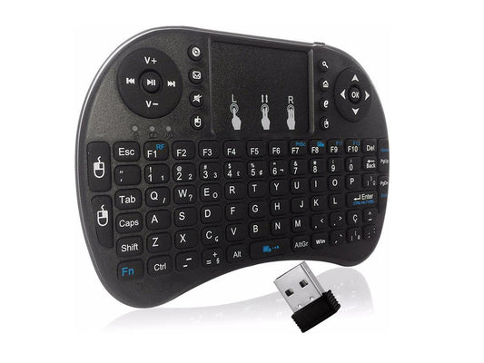 Mini Teclado Wireless Keyboard Mouse Smart Tv Android