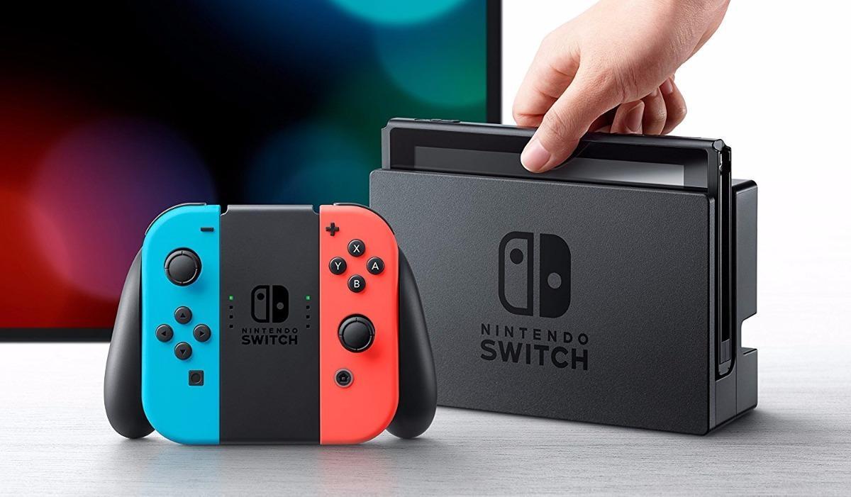 Nintendo Switch 32Gb Neon Blue Neon Red Grey