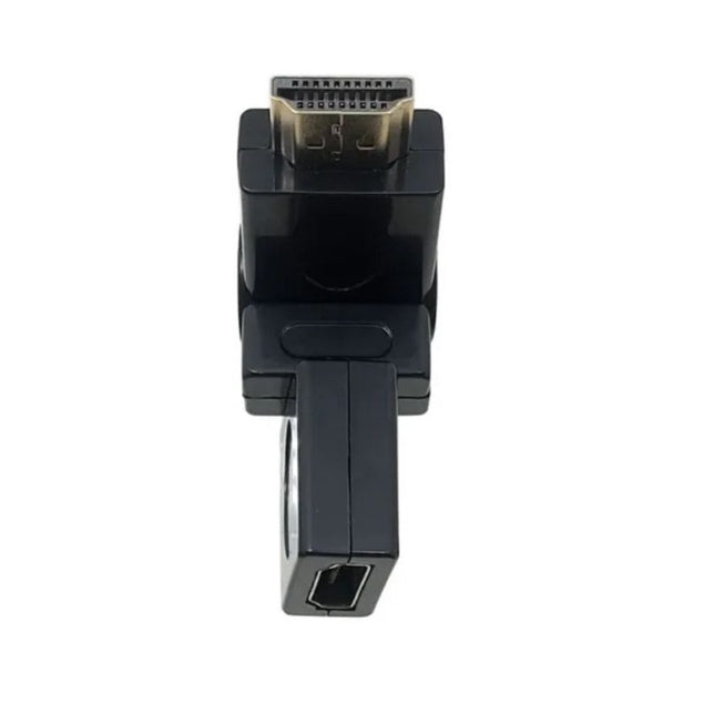 Adaptador Hdmi F X Hdmi M Articulado 90° 180° Flexível Giro