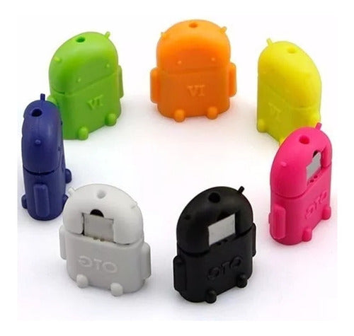 1 Adaptador Micro Usb Otg Pendrive Para Celular Android Robo