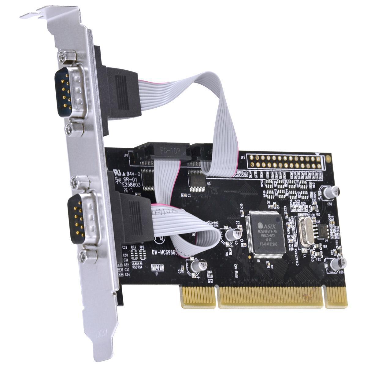 Placa Serial Com 2 Saidas Rs232, Rs485, Rs422 Ieee1284 Pci