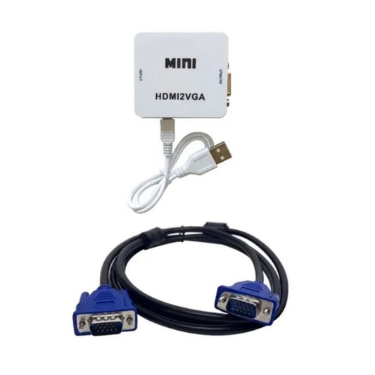 Adaptador Conversor Hdmi Para Vga Ps4,xbox,pc Para Monitor Vga