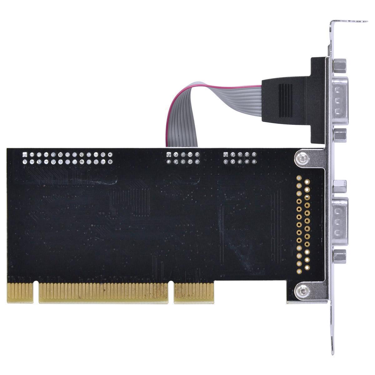 Placa Serial Com 2 Saidas Rs232, Rs485, Rs422 Ieee1284 Pci