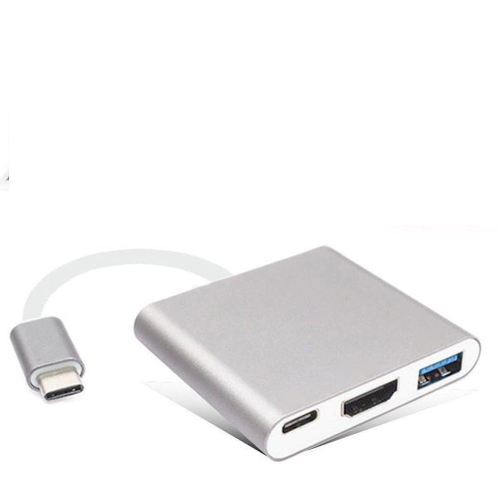 Adaptador Usb 3.1 Multiporta Usb Hdmi Usb-C Macbook